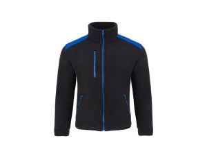 POLAR BHP bluza polarowa CIEPŁA CZARNO-NIEBIESKA Rozmiar S