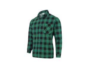 Koszula robocza BHP flanelowa ZIELONA Rozmiar S