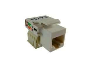 Gniazdo keystone RJ45 kat.5e nieekranowane IDC