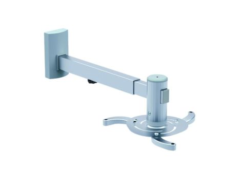 Uchwyt projektora ścienny 10,0kg srebrny -