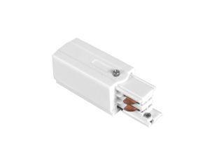 Końcówka szyny 3 fazowej Adar biała