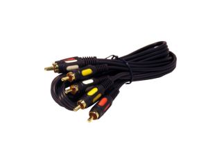 Kabel 3*RCA łezka 1,5m