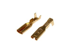 Konektor F2.8/0,5 żeński zagniatany na przewód 0,3