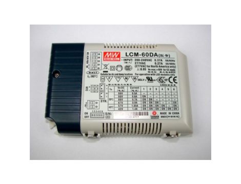 Zasilacz prądowy 60W DALI 60W 500-1400mA 42-90V