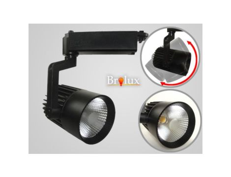 Track light LED Simo szyna 1 faza 30W DW czarny