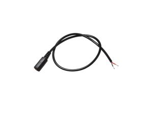 Gniazdo DC 2,5/5,5 na kablu 45cm op/100