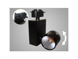 Projektor LED Cassidy szyna 1 faza 10W WW CRI95