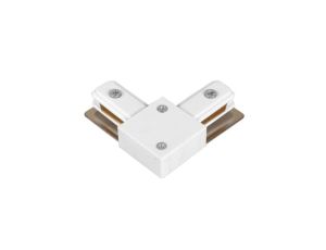 Łącznik szyny 1 fazowej Pant narożnik biały