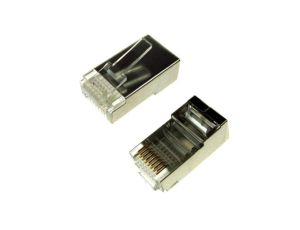 Wtyk teleinformatyczny RJ45 8p8c FTP kat.6 /10szt