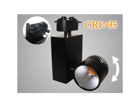 Projektor LED Cassidy szyna 1 faza 10W WW CRI80