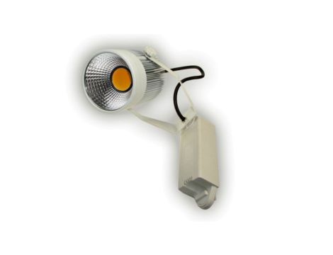 Projektor LED na szynę 20W ciepły biały SU