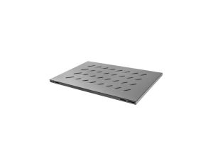 Półka stała do szafy otwartej OPEN RACK 19 1U 800mm czarna LANBERG