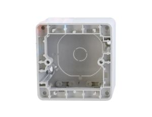 Puszka instalacyjna natynkowa do montażu termostatów pokojowych serii HW szara ESCO