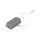 09200105425 Pokrywa ochronna Han rozmiar 10A na zatrzask metal 49,5x16mm