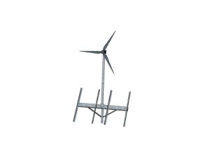 Stelaż PV2 z turbina wiatrową