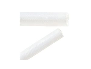 Rurka z włókna szklanego pokryta silikonem odporne w zakresie -10C + 200C 1,5/2 10szt biała WSG