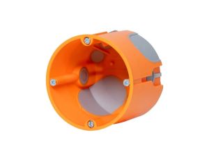 Puszka instalacyjna podtynkowa połączeniowa fi:61x61mm E3700 2,5mm2 2xM25 F-TRONIC