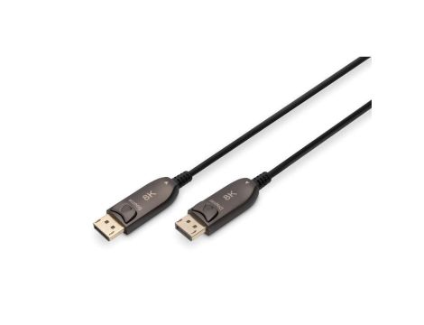 Kabel optyczny (światłowodowy, odporny na zakłócenia elektromagnetyczne) DisplayPort ver. 2.0 8K DPO30 15m