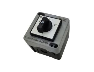 ŁĄCZNIK KRZYWKOWY 40A LEWO PRAWO 3F W OBUDOWIE IP65 L-0-P