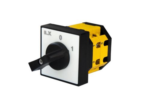 ŁĄCZNIK KRZYWKOWY 25A 0-1 3F TABLICOWY IP65