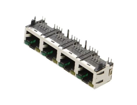5406552-1 INV MJ,1X4,PNL GRD, LED (G/Y)