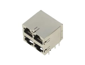 STK MJ ASSY,8POS,2X2,SHLD,CAT5 5569260-1