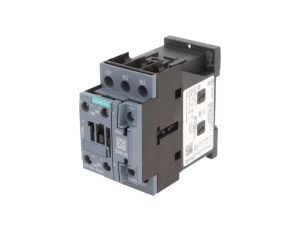 Stycznik 3-biegunowy NO x3 Styki pomocnicze: NO + NC, 24VAC 3RT2025-1AB00