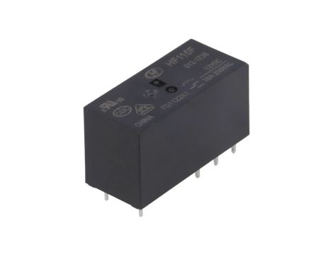HF115F/012-1Z3B Przekaźnik elektromagnetyczny SPDT Ucewki: 12VDC 16A PCB