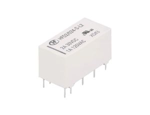 HFD2/024-S-L2 Przekaźnik elektromagnetyczny DPDT Ucewki: 24VDC 3A 1A/125VAC