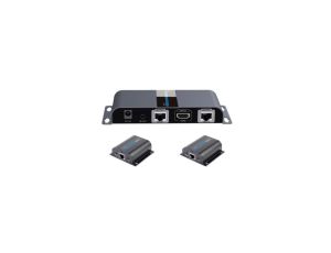 Konwerter HDMI 1x2 1080p 60Hz do 40m po kablu sieciowym Kat6 IR PoC IDATA EX-HL21TY