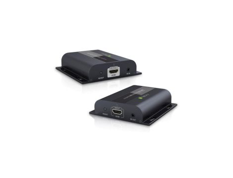 Konwerter HDMI 1.3 1080p 60Hz do 120m po kablu sieciowym Kat6 IDATA EXTIP-383V4