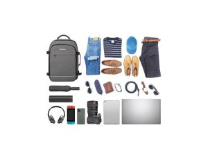 Plecak podróżny 40L na laptopa 17.3 z trzema etui 440370