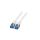 Patchcord SFTP C6A/C7 biały K5525FWS.1 /1m/