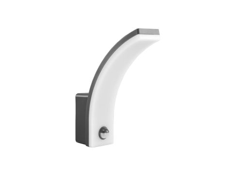 Lampa LED z czujnikiem ruchu Maclean, czujnik ruchu PIR, kolor szary, 20W, IP65, 2000lm, barwa neutralna biała (4000K) MCE512 GR