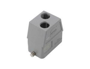 Obudowa: do złączy HDC Han B rozmiar 10B na przewód wysokie 19300100495