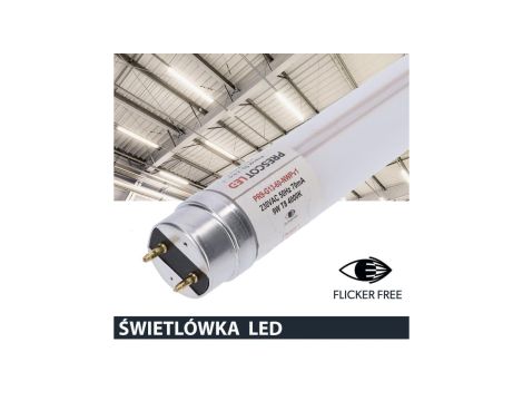 Świetlówka led T8 G13 60cm 9W 4000K 900lm PC Prescot Flicker free