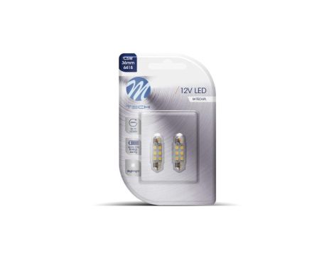 Żarówka LED C5W 36mm 12V M-tech LB028W