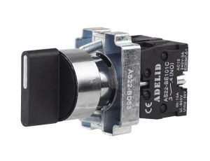 Wyłącznik piórkowy 1-0-2 monostabilny krótki 10A IP54 AS22-BD53