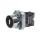 Przycisk sterowniczy czarny +strzałka 1xNO 10A IP54 metal AS22-BA3351