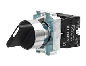 Wyłącznik piórkowy 1-0-2 bistabilny krótki 10A IP54 AS22-BD33