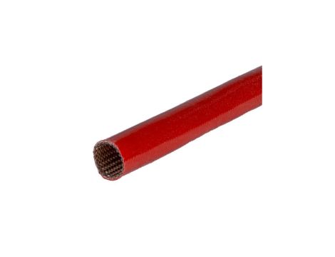 Koszulka izolacyjna silikonowa oplot z włókna szklanego odporna na wysokie temperatury do 250C 1,5mm SCS czerwony 300m