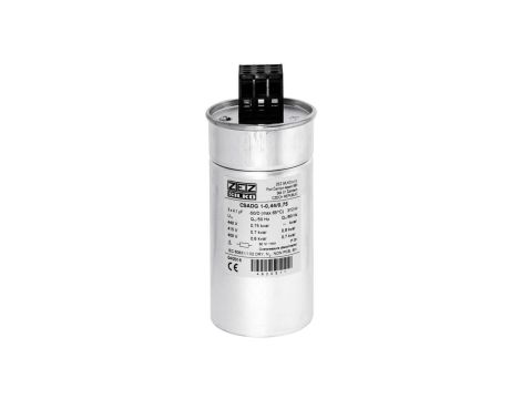 Kondensator 0,75kvar 440V Cn=3x4,11F In=3x0,99A