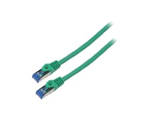 Patch cord S/FTP 6a linka CCA LSZH zielony 20m 26AWG Żyły: 8 PCF6A-10CC-2000-G