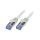 Patch cord S/FTP 6a linka Cu LSZH szary 7,5m 26AWG CQ3082S