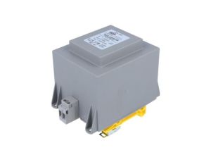 Transformator: zalewany, 120VA, 230VAC, 24V, 5A, na szynę DIN, IP00 TSZS 120/010M