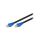 U/UTP6-CCA-750-O Patch cord U/UTP 6 CCA PE czarny 75m RJ45 wtyk,z obu stron
