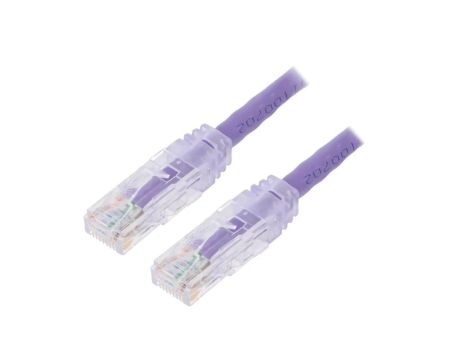 UTPSP3MVLY Patch cord TX6™ PLUS,U/UTP 6 linka Cu LSZH fioletowy 3m