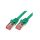 CQ2095S Patch cord S/FTP 6 linka Cu LSZH zielony 10m 27AWG