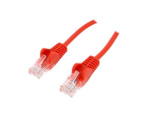 Patch cord U/UTP 6 linka CCA PVC czerwony 15m 24AWG 68451
