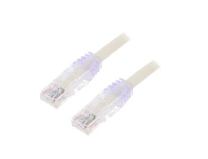 UTPSP1MY Patch cord TX6™ PLUS,U/UTP 6 linka Cu LSZH biały 1m 24AWG